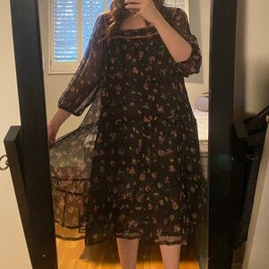 Johnny Was Jade Dress. Size XL.